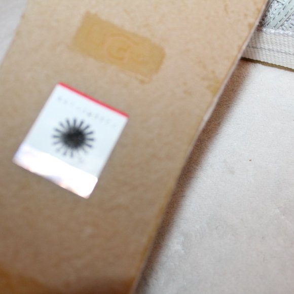 NEW UGG WOMENS BREN CANVAS SNEAKERS GREY VIOLET - Picture 6 of 8